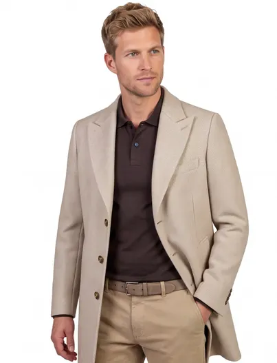 Born With Appetite Overjas Born With Appetite camel polyester
