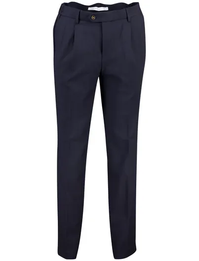 Born With Appetite Born With Appetite broek donkerblauw flatfront model