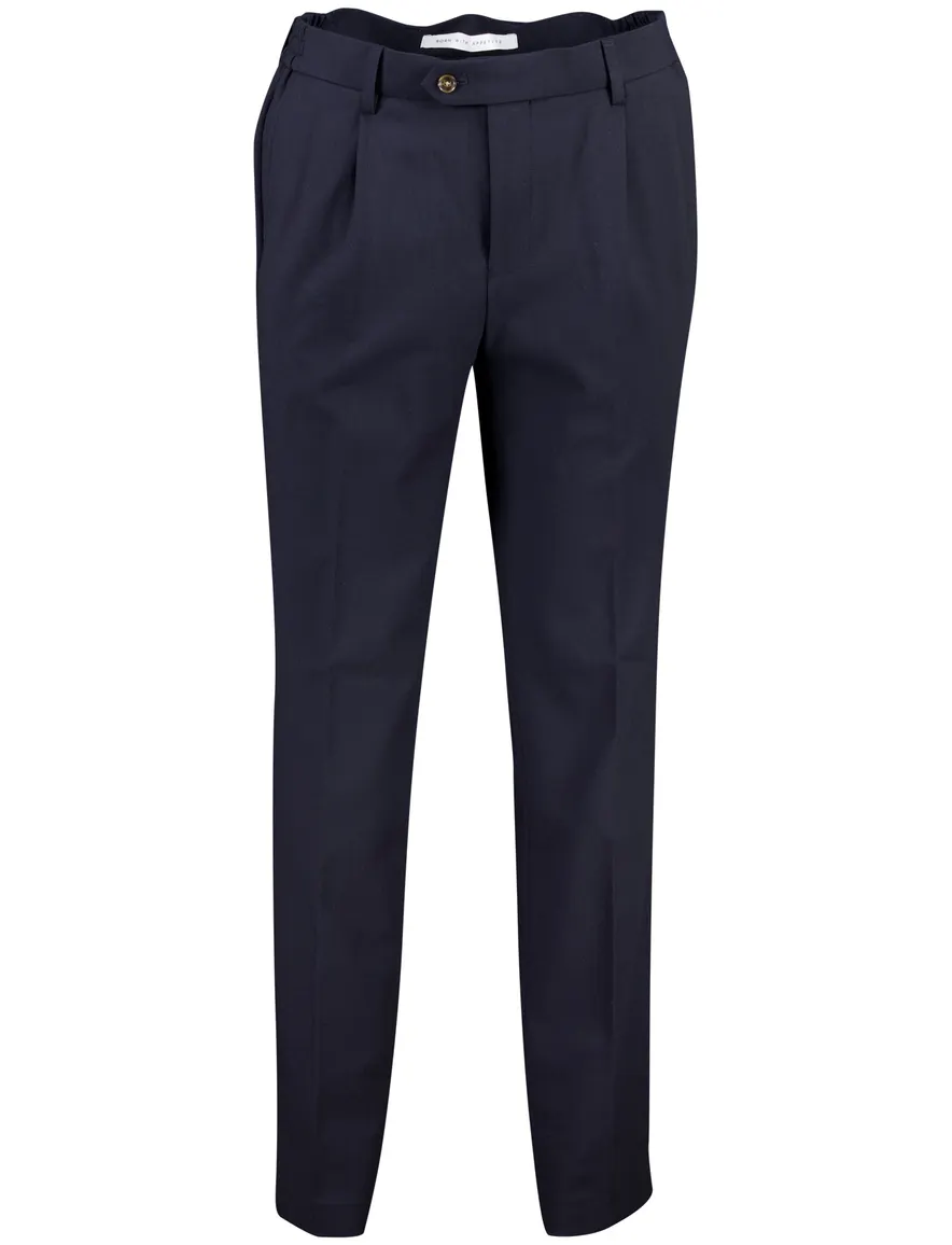 Broek Born With Appetite donkerblau
