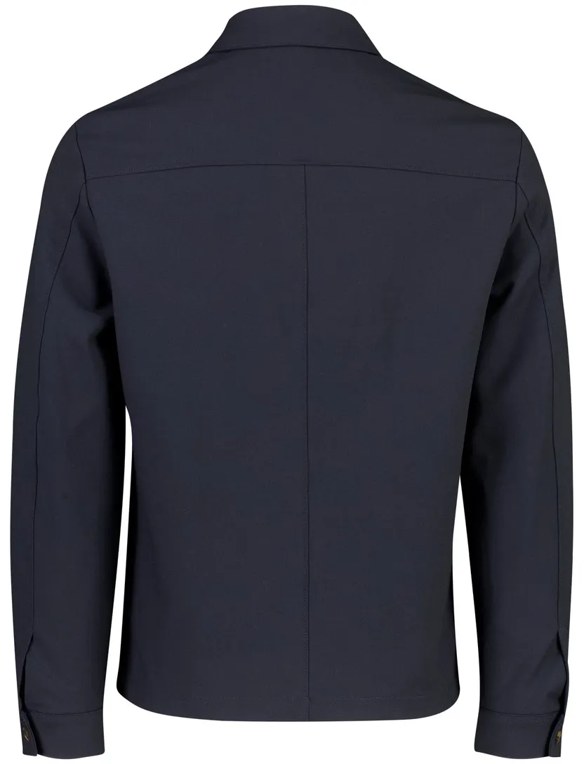 Overshirt Born With Appetite donkerblauw