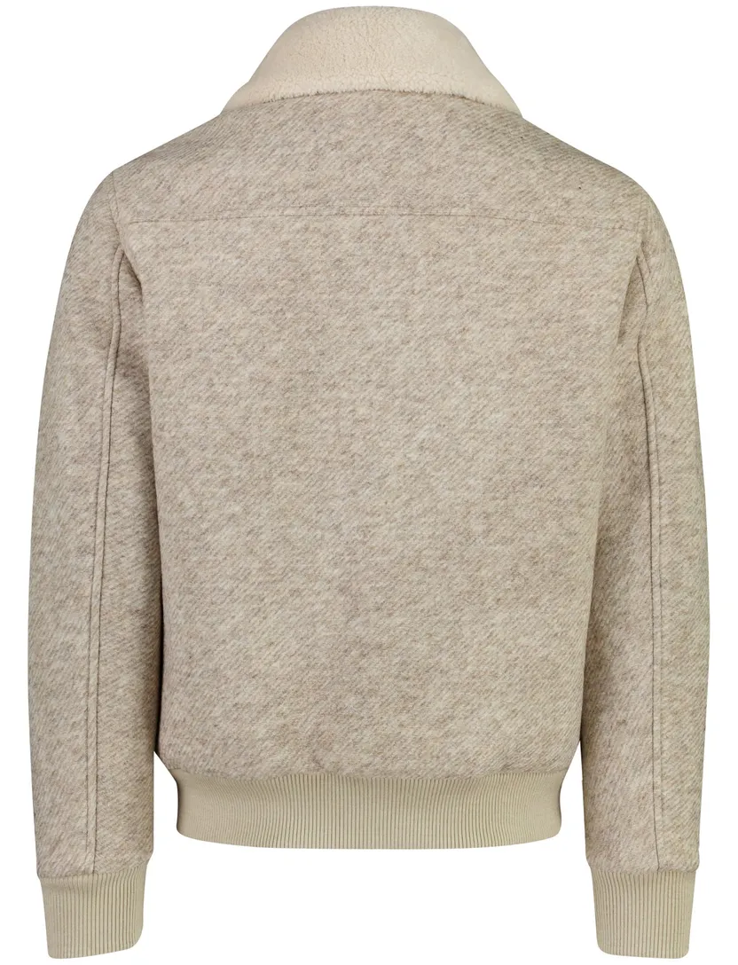 Bomberjack Born With Appetite beige normale fit
