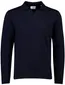Born With Appetite trui donkerblauw gebreid