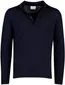 Poloshirt Born With Appetite donkerblauw 4 knoops