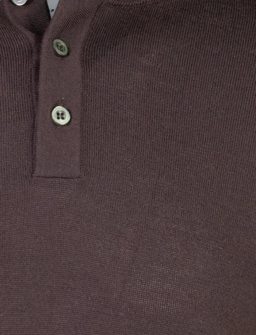 Poloshirt Born With Appetite auberg