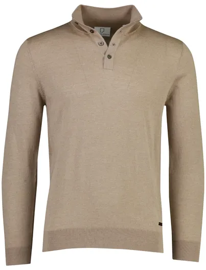 Born With Appetite Poloshirt Born With Appetite beige