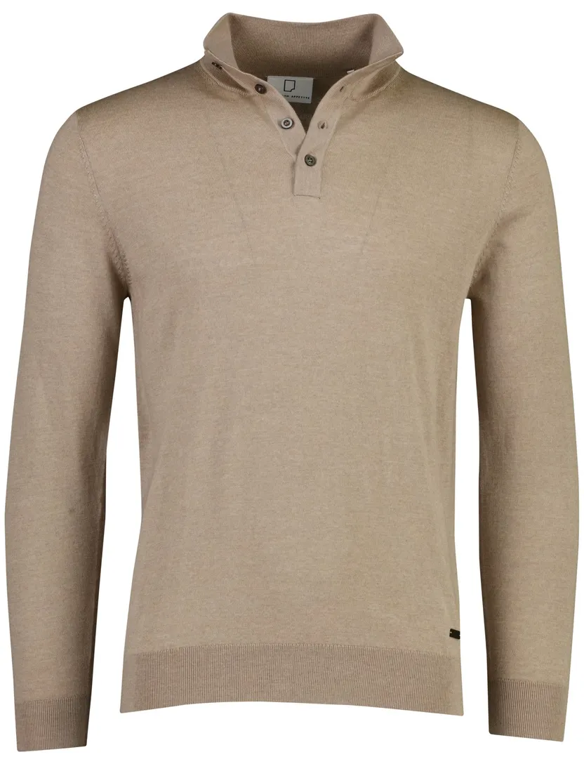Poloshirt Born With Appetite beige