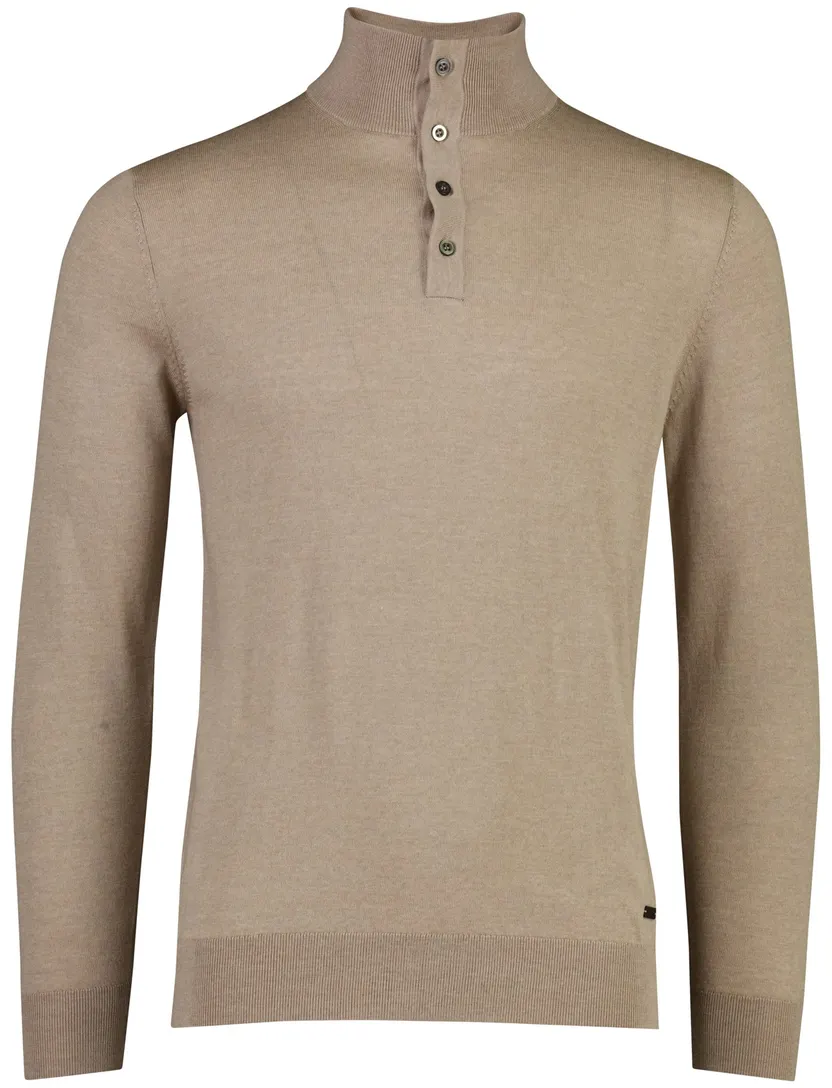 Poloshirt Born With Appetite beige