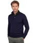 Poloshirt Born With Appetite donkerblauw wol 4 knoops