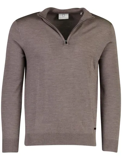 Born With Appetite Born With Appetite half zip trui grijs