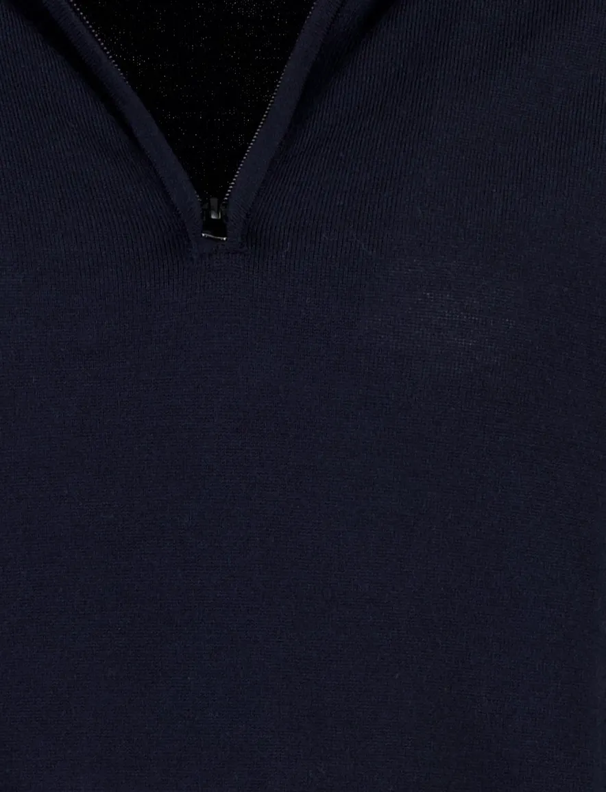 Trui Born With Appetite donkerblauw