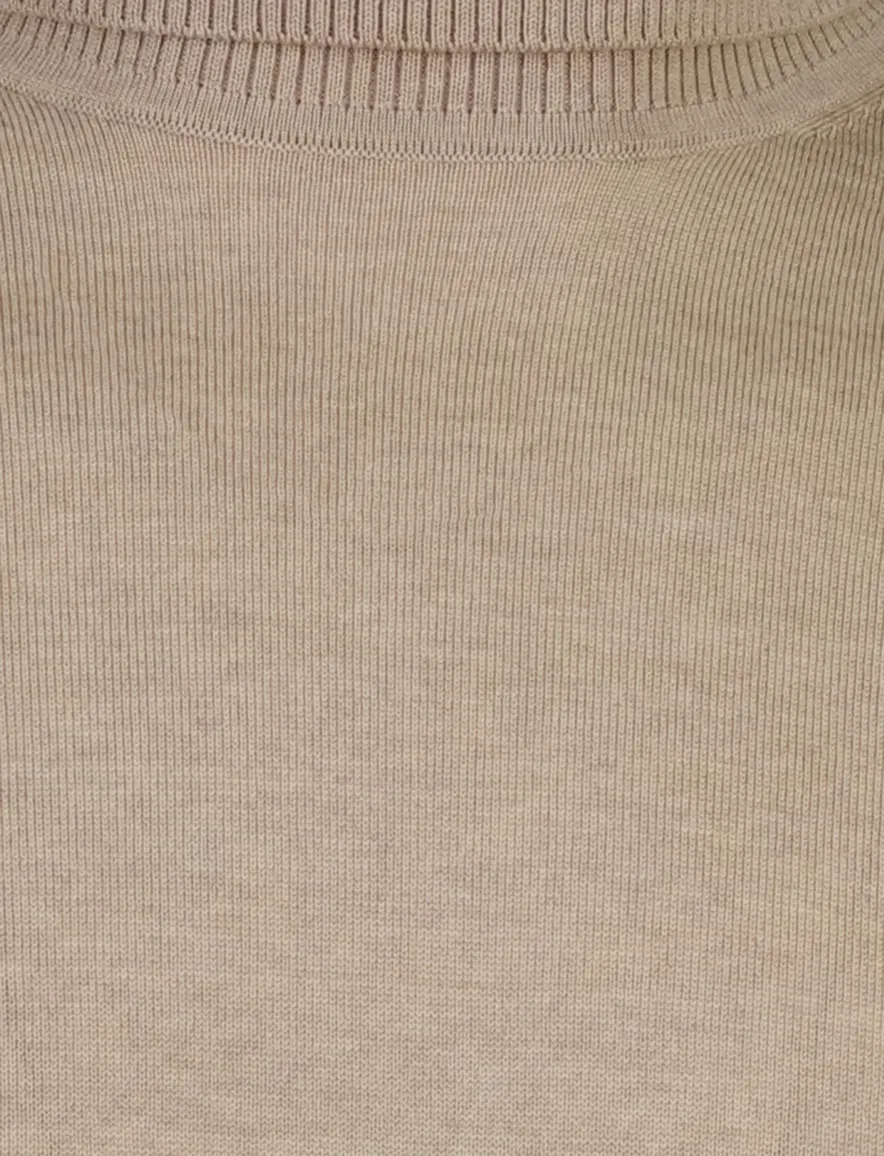 Born With Appetite coltrui beige gebreid