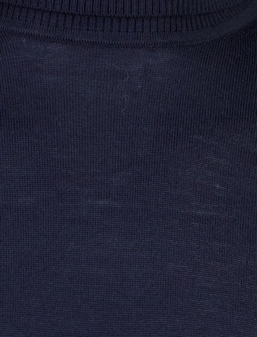 Born With Appetite coltrui donkerblauw wol