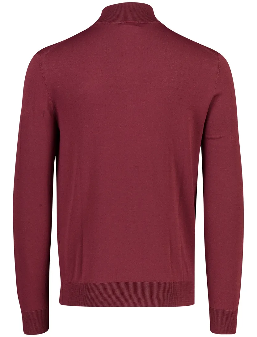 Poloshirt Born With Appetite bordeaux