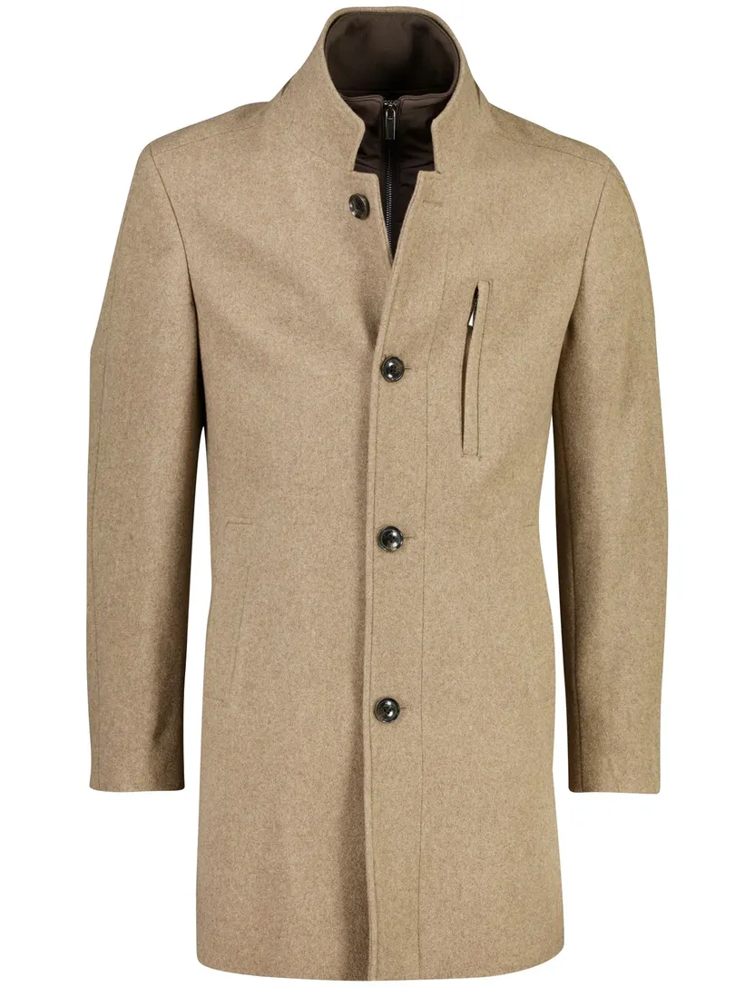 Overjas Scotland Blue bruin met uitneembare voering