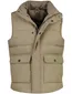 Scotland Blue bodywarmer beige effen