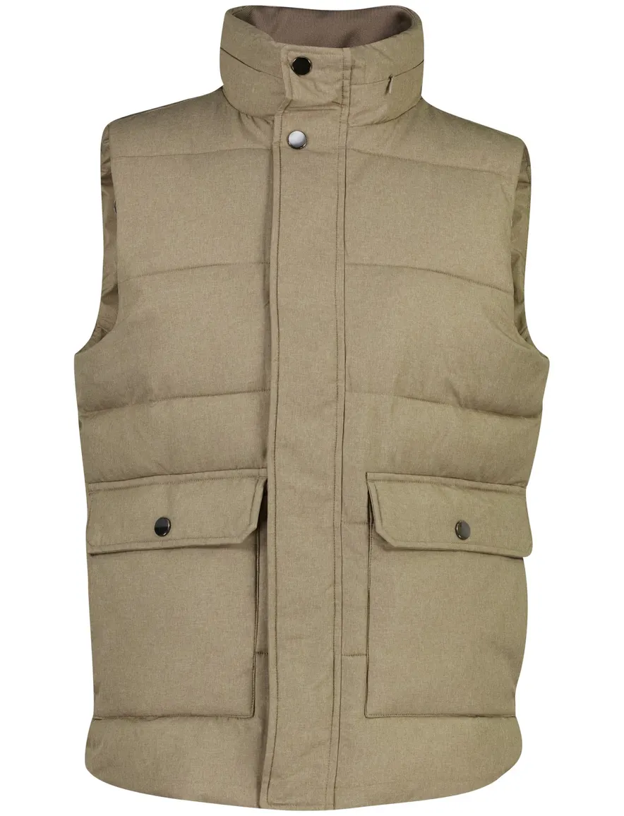 Bodywarmer Scotland Blue beige
