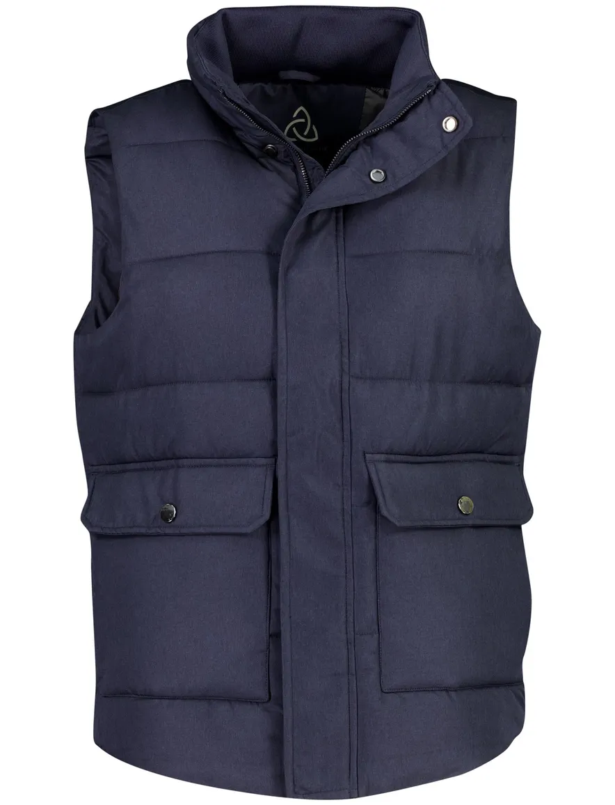 Scotland Blue bodywarmer navy effen
