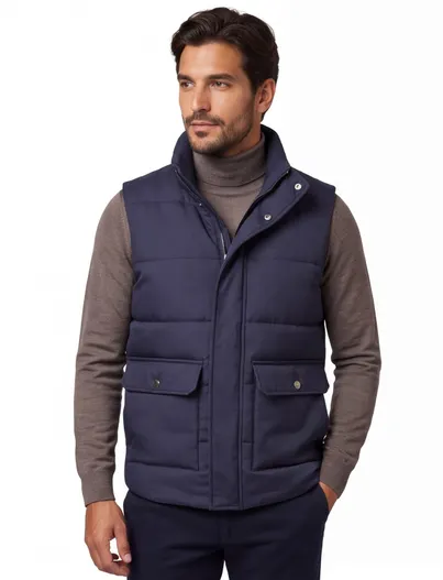 Scotland Blue Scotland Blue bodywarmer navy effen