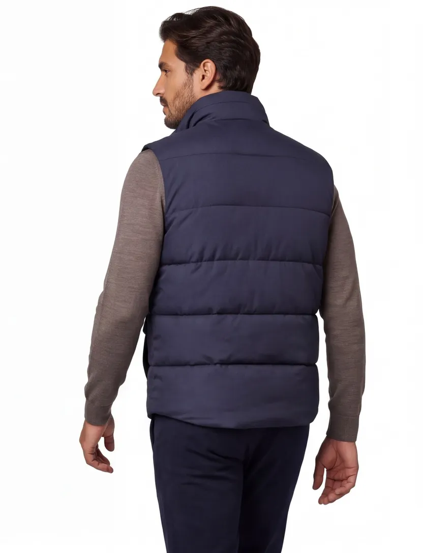 Bodywarmer Scotland Blue donkerblauw