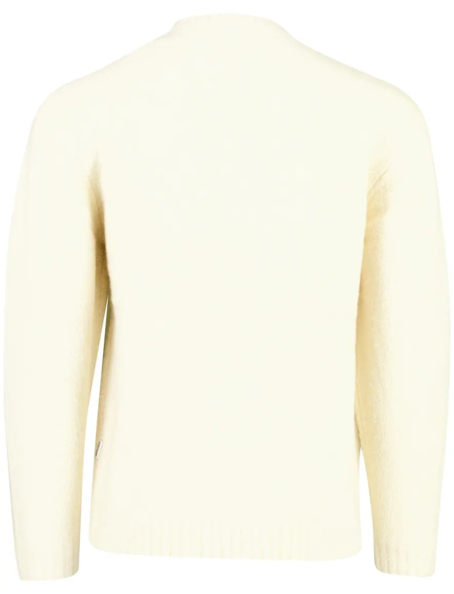 Supply & Co trui ronde hals crème wol