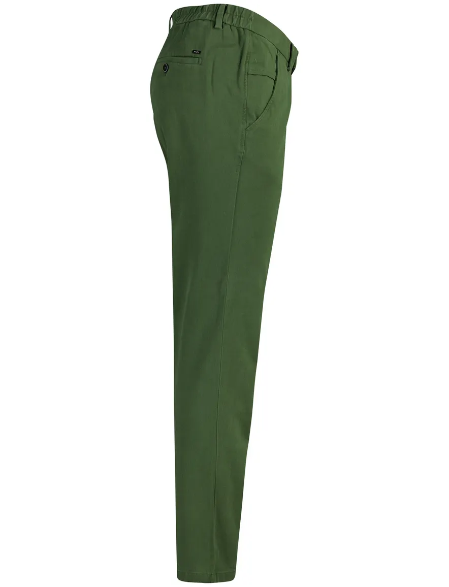 Hiltl broek groen flatfront model