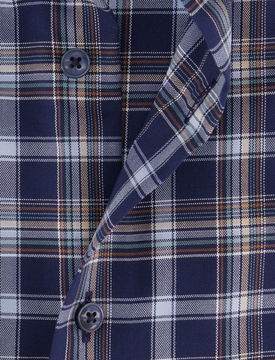 Overhemd Olymp donkerblauw Shirt dress ml 5