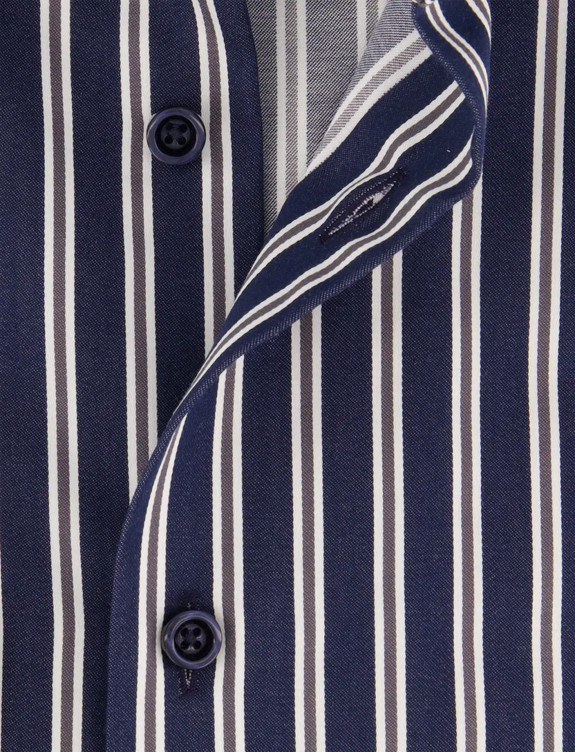 Overhemd Olymp donkerblauw Shirt dress ml 7