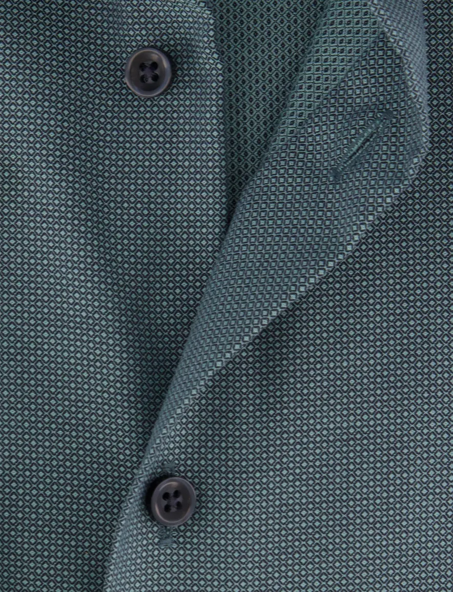 Overhemd Olymp groen Shirt dress ml 7
