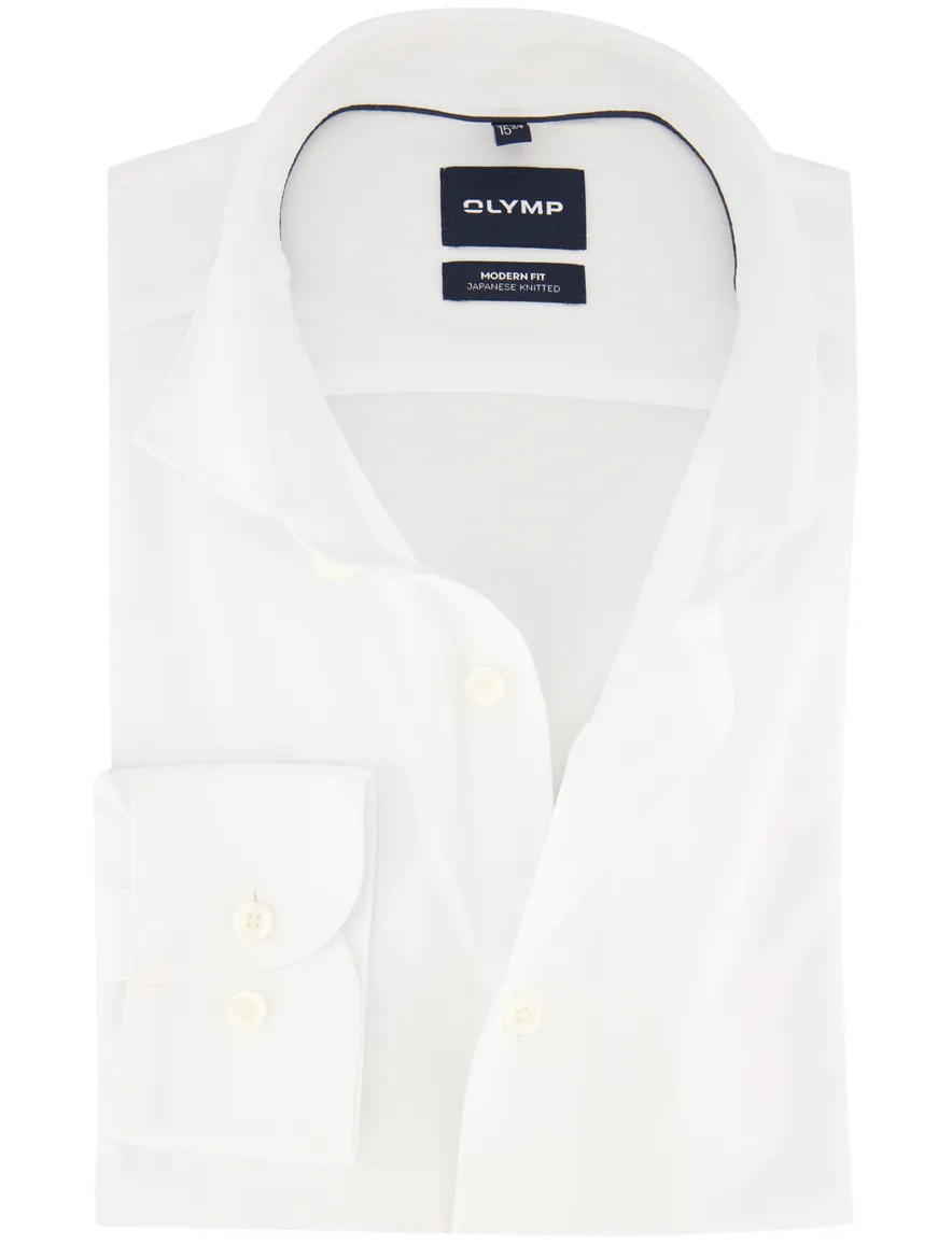 Overhemd Olymp wit Shirt dress ml 5