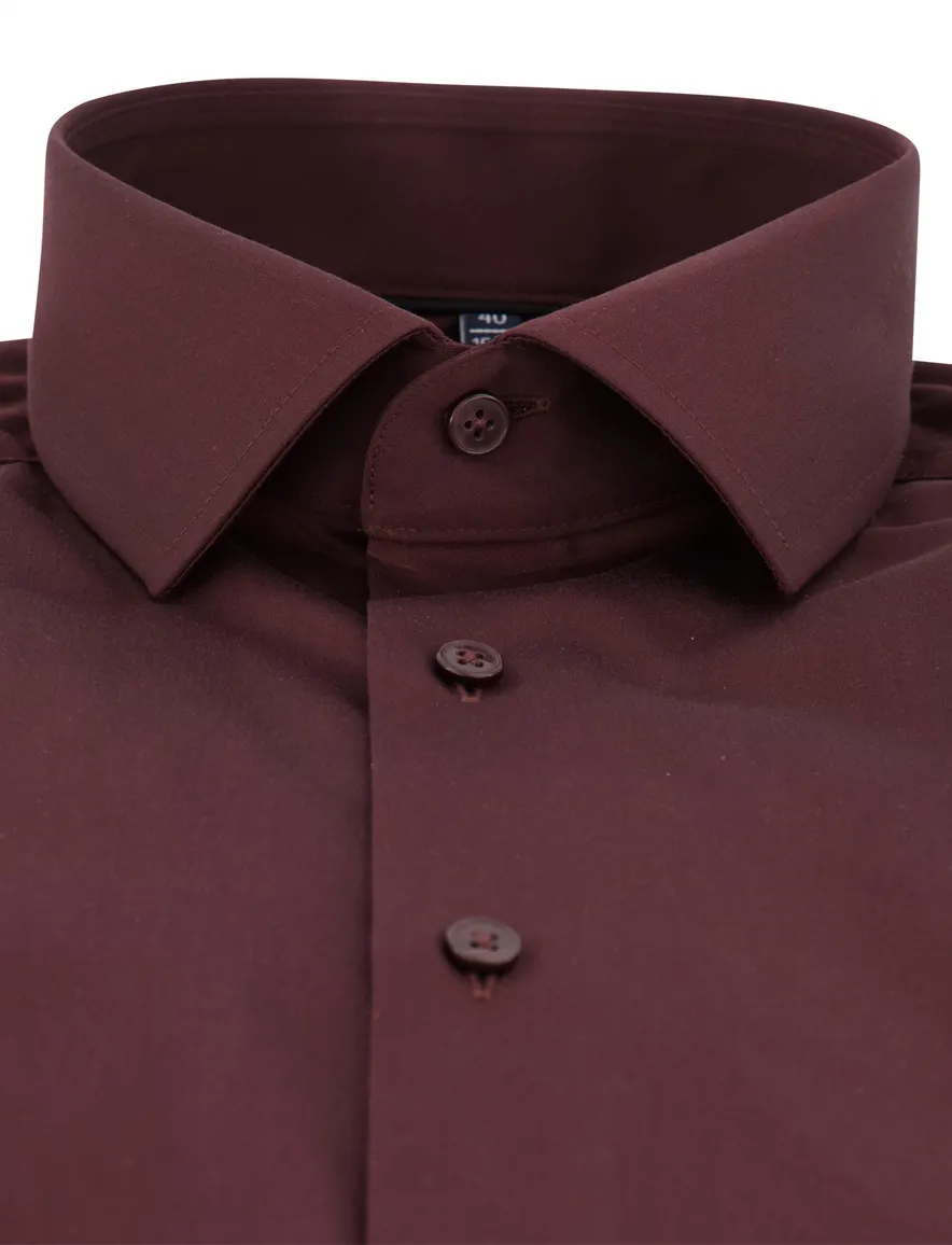 Overhemd Olymp bordeaux Shirt dress ml 7