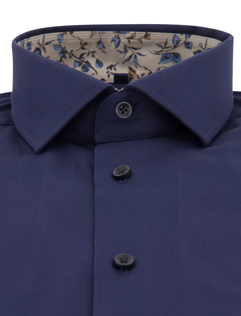 Overhemd Olymp donkerblauw Shirt dress ml 7