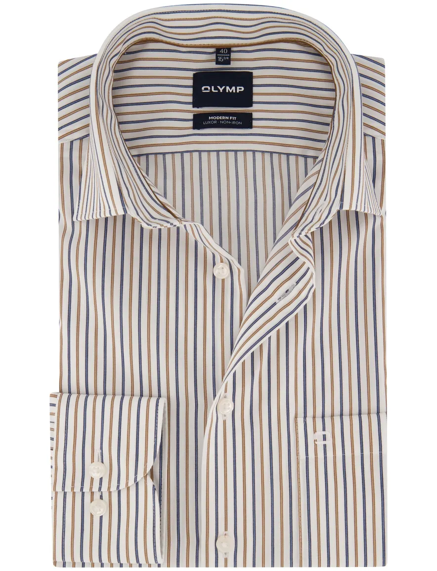 Overhemd Olymp blauw Shirt dress ml 5