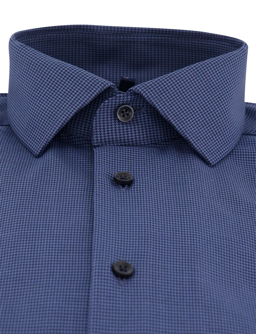 Overhemd Olymp donkerblauw Shirt dress ml 5