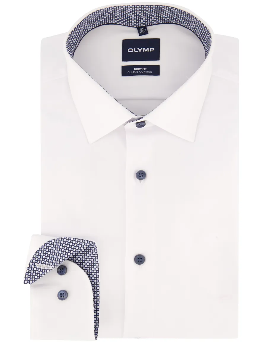 Wit overhemd Olymp slim fit