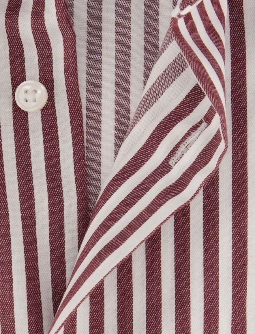 Overhemd Olymp bordeaux Shirt dress ml 5
