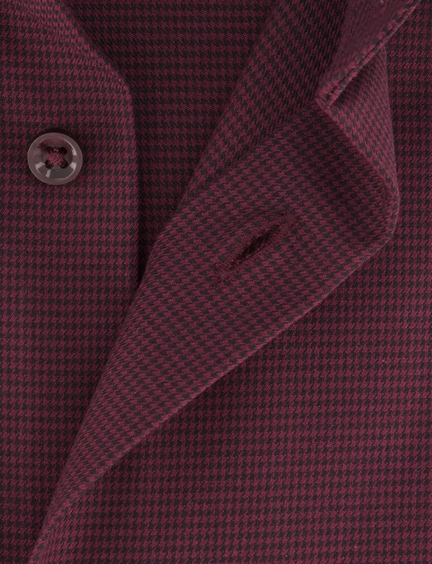 Overhemd Olymp bordeaux Shirt dress ml 5