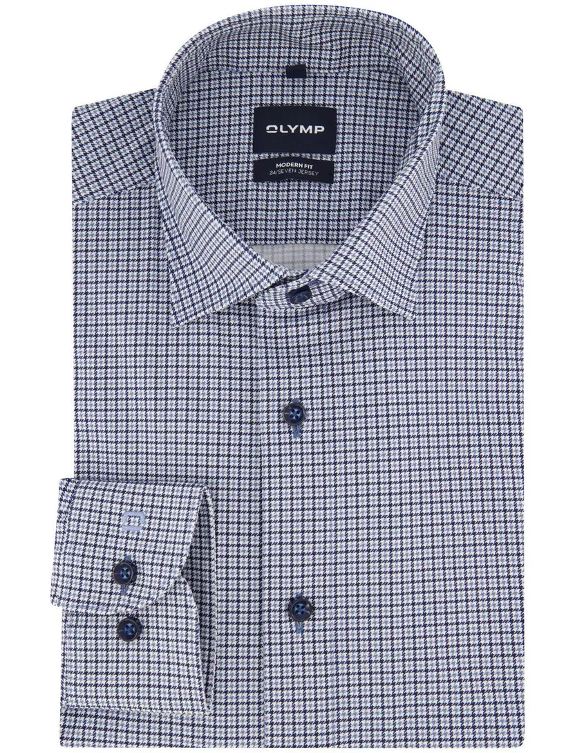 Overhemd Olymp blauw