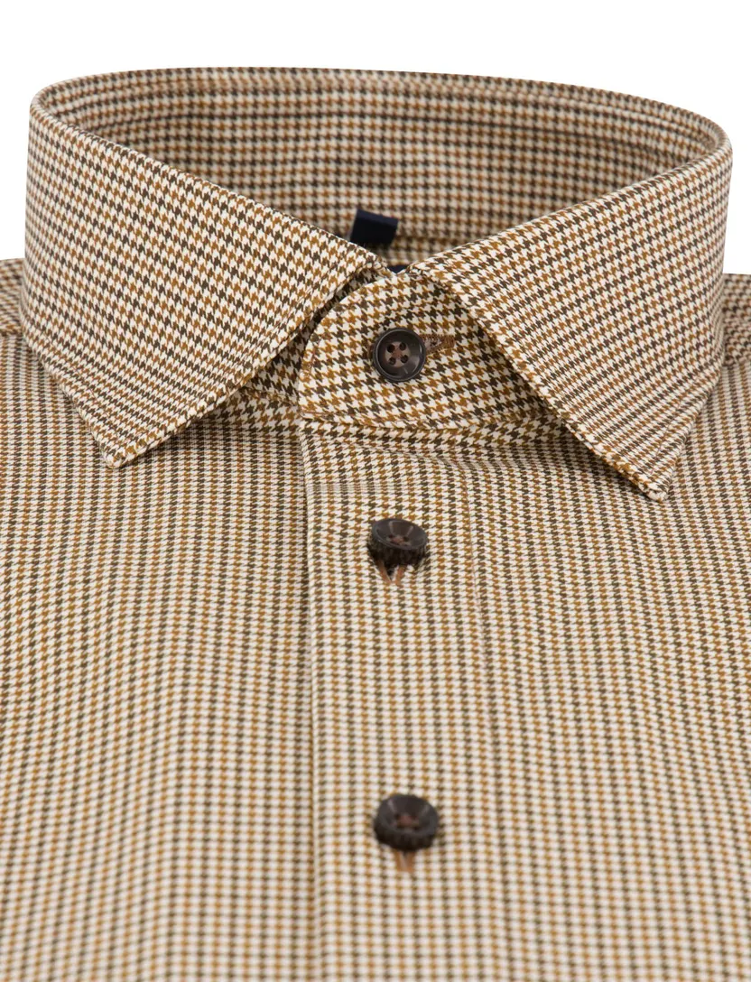 Overhemd Olymp camel
