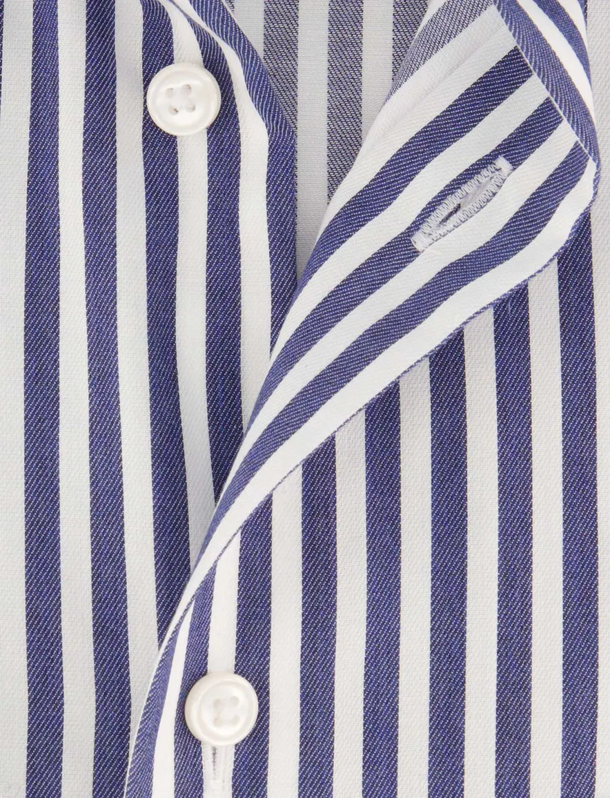 Overhemd Olymp donkerblauw Shirt dress ml 5