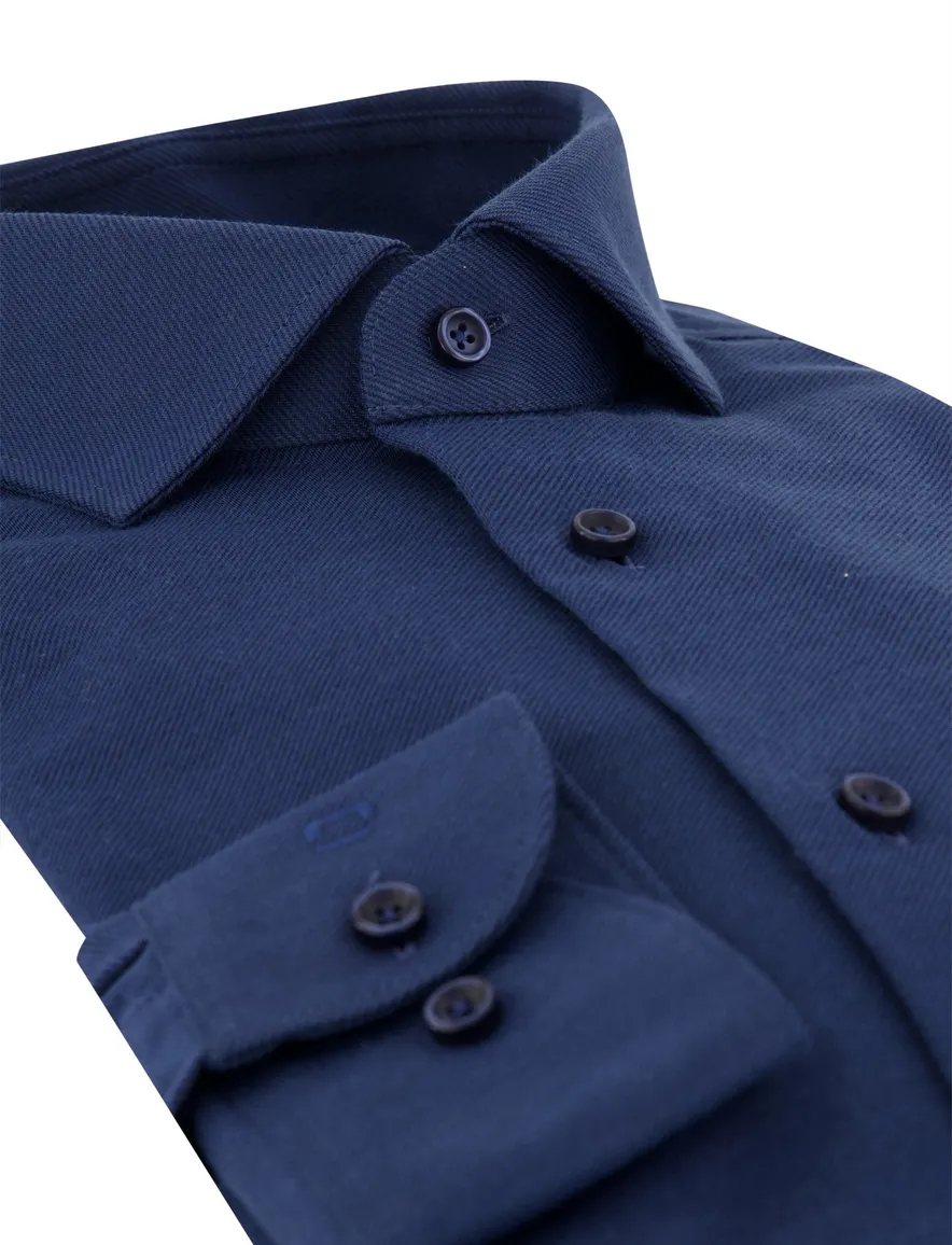 Overhemd Olymp donkerblauw Shirt dress ml 5