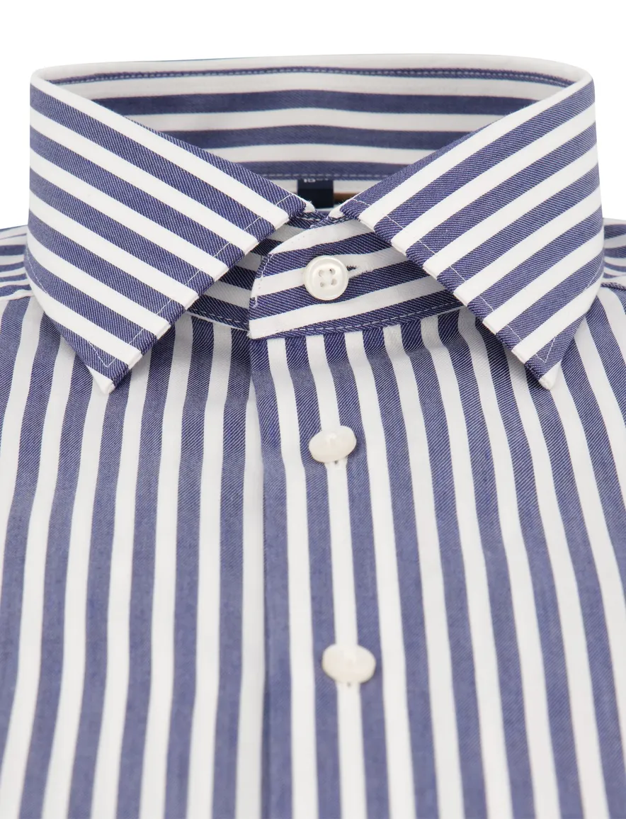 Overhemd Olymp blauw Shirt dress ml 5