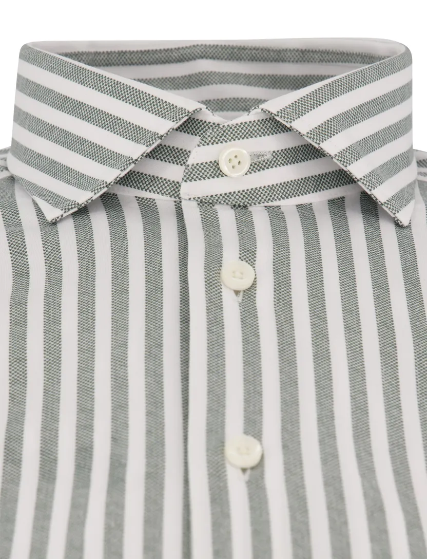 Overhemd Olymp groen Shirt dress ml 5