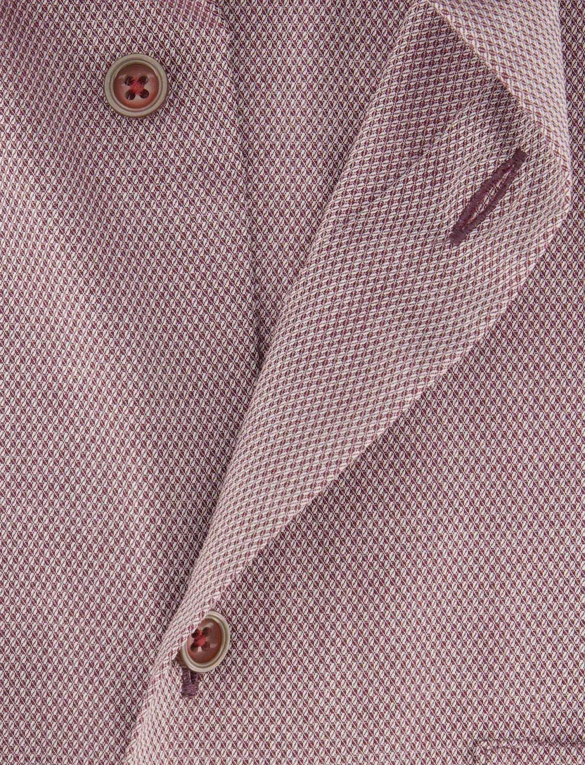 Overhemd Olymp bordeaux semi-wide spread boord