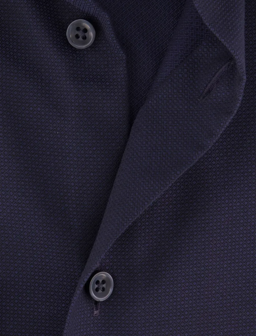 Overhemd Olymp donkerblauw Shirt dress ml 7