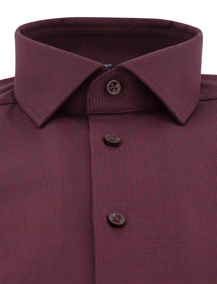Overhemd Olymp bordeaux Shirt dress ml 7