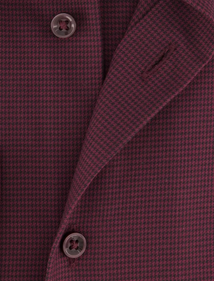Overhemd Olymp bordeaux Shirt dress ml 7