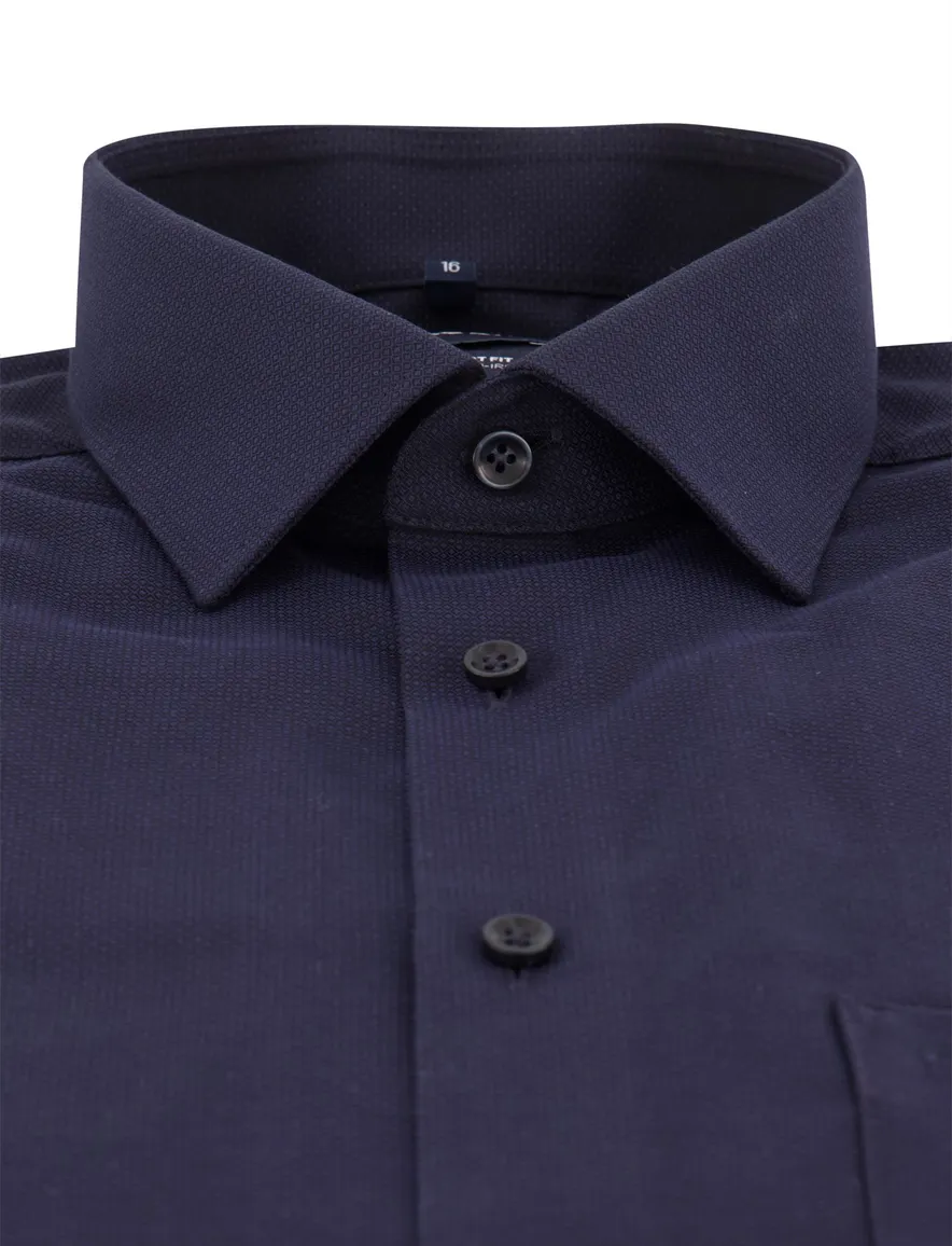 Overhemd Olymp donkerblauw Shirt dress ml 7