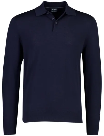 Olymp Poloshirt Olymp donkerblauw