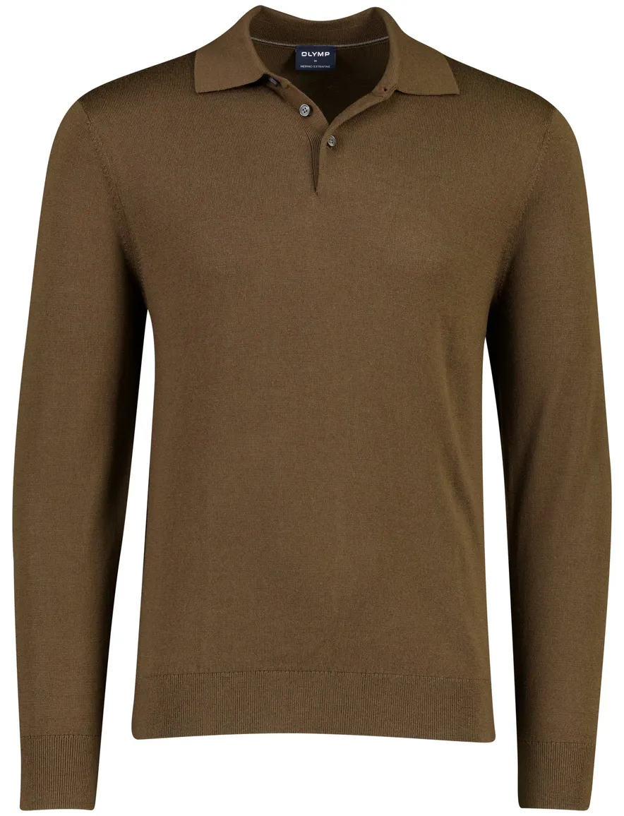 Poloshirt Olymp bruin Bonneterie LM