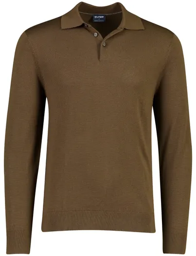 Olymp Poloshirt Olymp bruin